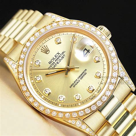 men gold watch rolex|used men's gold rolex watch.